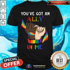 Hand You Have Got An Ally In Me LGBT Shirt