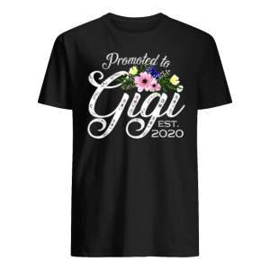 Promoted To Gigi Est 2020 Shirt
