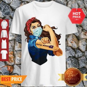 Nice Strong Girl Tattoos Postal Worker USPS Shirt