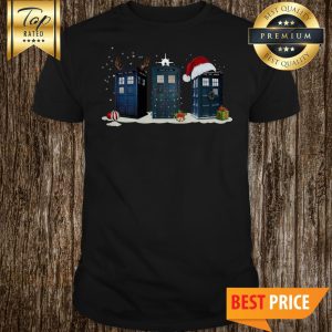 Official Police Box Reindeer Christmas shirt
