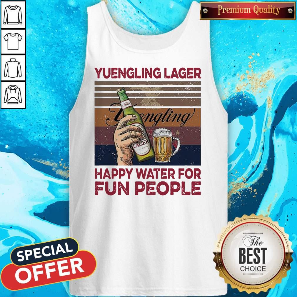 Yuengling Lager Happy Water For Fun People Vintage Shirt