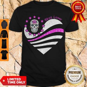 Pretty Skull Lover Heart Shirt