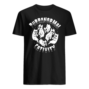 PURRANORMAL CATIVITY Halloween Cat Themed Shirt