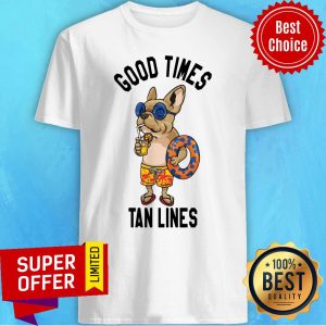 Official Good Times Tan Lines French Shirt