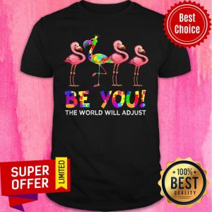 Flamigo Be You The World Will Adjust Shirt