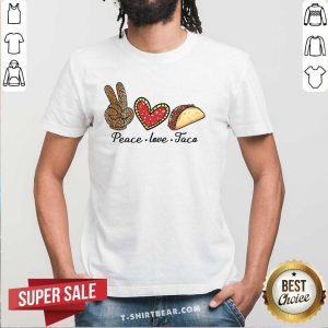 Original Peace Love Taco Shirt