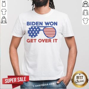 Grateful Biden Won Get Over It America Glass Shirt