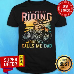 My Favorite Riding Buddy Dad Shirt