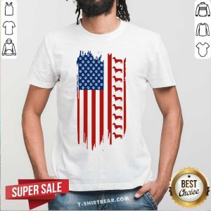 Dachshund American Flag Independence Day Shirt