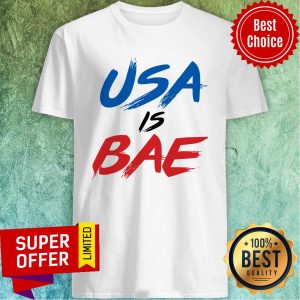 Premium Usa Is Bea Blue Black Red Shirt
