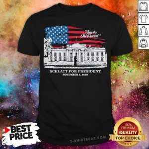 Join The One Percent Schlatt For President November 3 2020 Shirt
