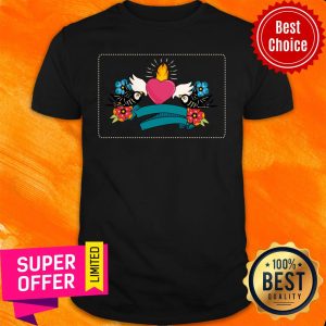 Dia De Muertos Concept With Hand Drawn Shirt