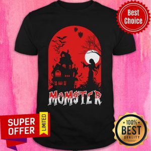 Momster Castle Bat Halloween Shirt