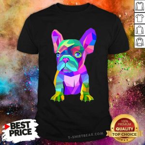 Pretty French Bulldog Colorful Shirt