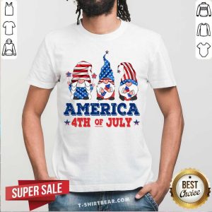 Gnome America 4th Of July Shirt