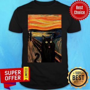 Cat Expressionism Painting Shirt
