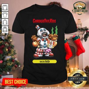 Grateful Captain Spaulding Garbage Pail Kids Sick Sid Shirt