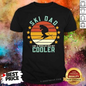 Official SkI Dad Like A Regular Dad But Cooler Vintage Shirt
