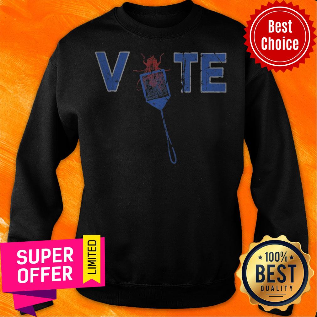 Funny Vote Truth Over Flies Fly Swatter Biden 2020 Shirt