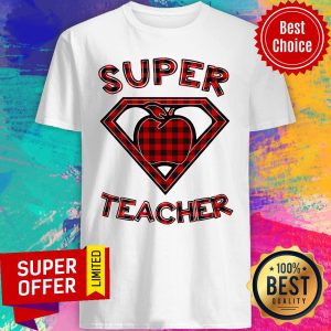 Awesome Super Apple Teacher Shirt