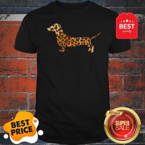 Cute Dachshund Leopard Shirt
