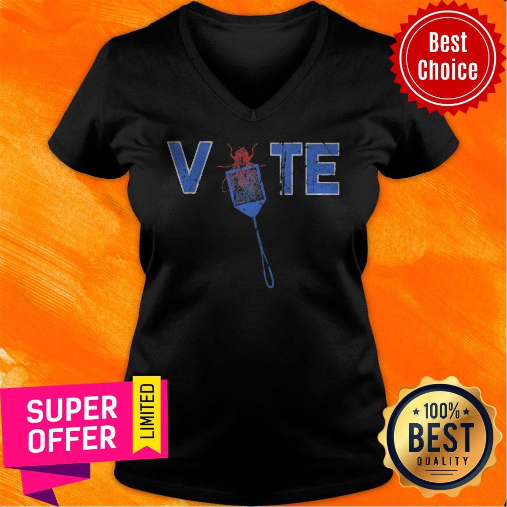 Funny Vote Truth Over Flies Fly Swatter Biden 2020 Shirt