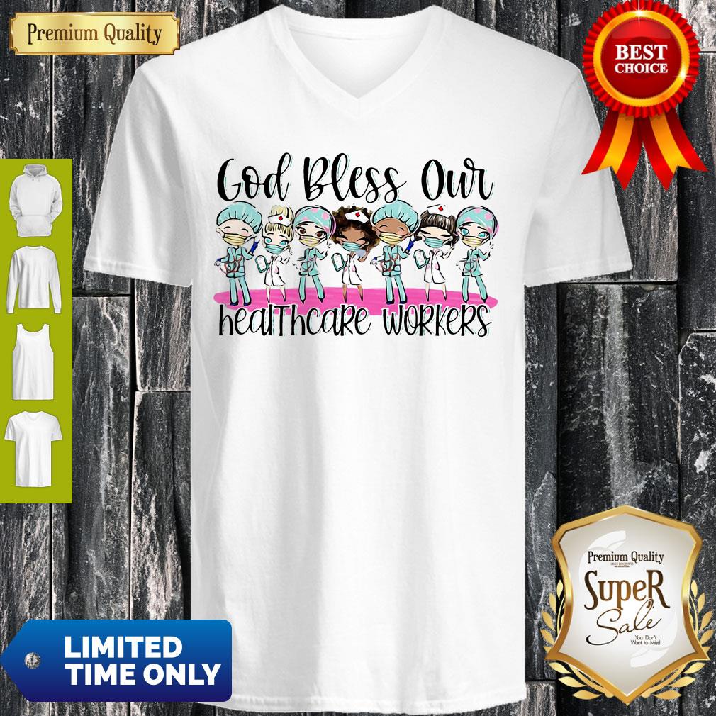 Official God Bless Our Healthcare Workers Shirt