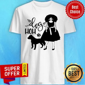 Premium Mom Dog Cute Pitbull Cute Girl Shirt