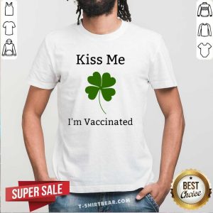 Negative Kiss Me 2 I Am Vaccinated Shirt