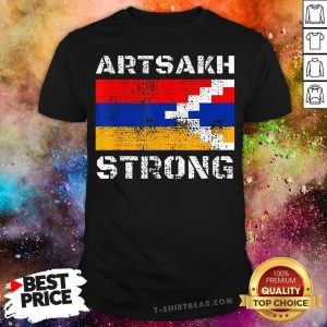 Official Artsakh Strong Flag Shirt
