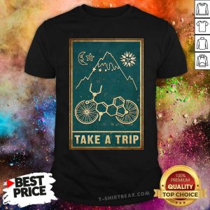Official Take A Trip Cycling Vertical Poster Shirt