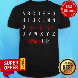 Premium Logo Abcdefg Hiklmno Uvwxyz Nurse Life Shirt