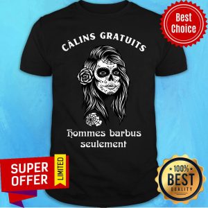 Caling Gratuits Hommes Barbus Seulement Shirt