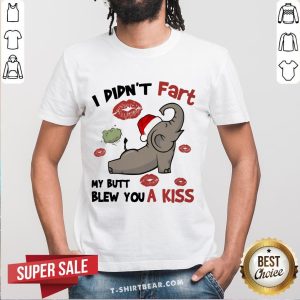 I Didn’t Fart My Butt Blew You A Kiss Elephant Shirt