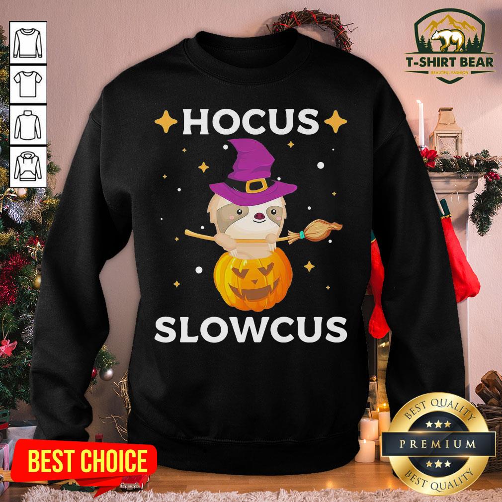Good Sloth Witch Hocus Slowcus Halloween Shirt