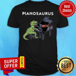Official Dinosaur Play Piano Saurus Shirt