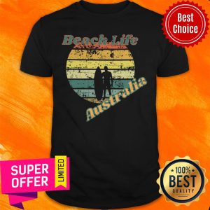 Beach Life Australia Vintage Retro Shirt