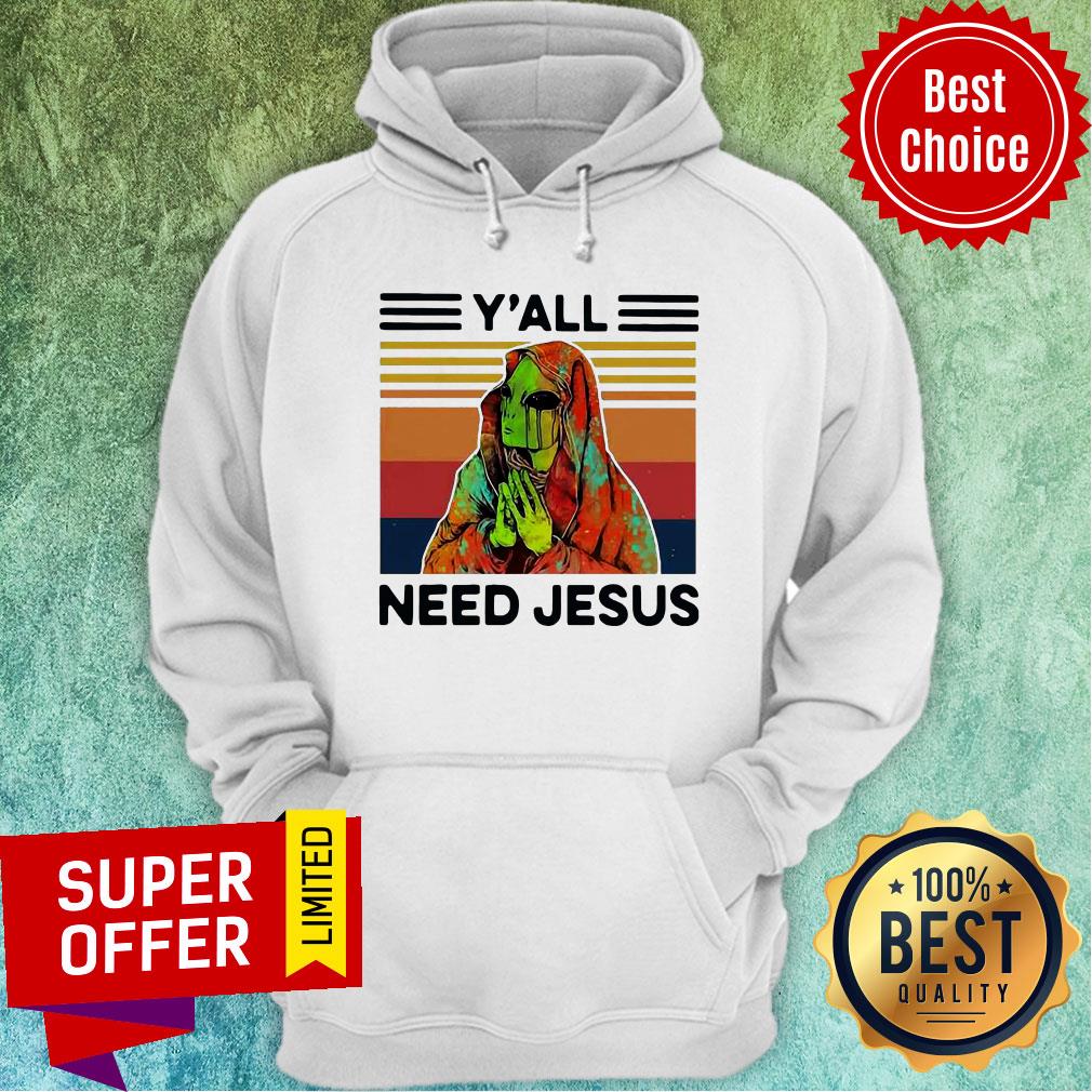 Alien Y’all Need Jesus Vintage Shirt