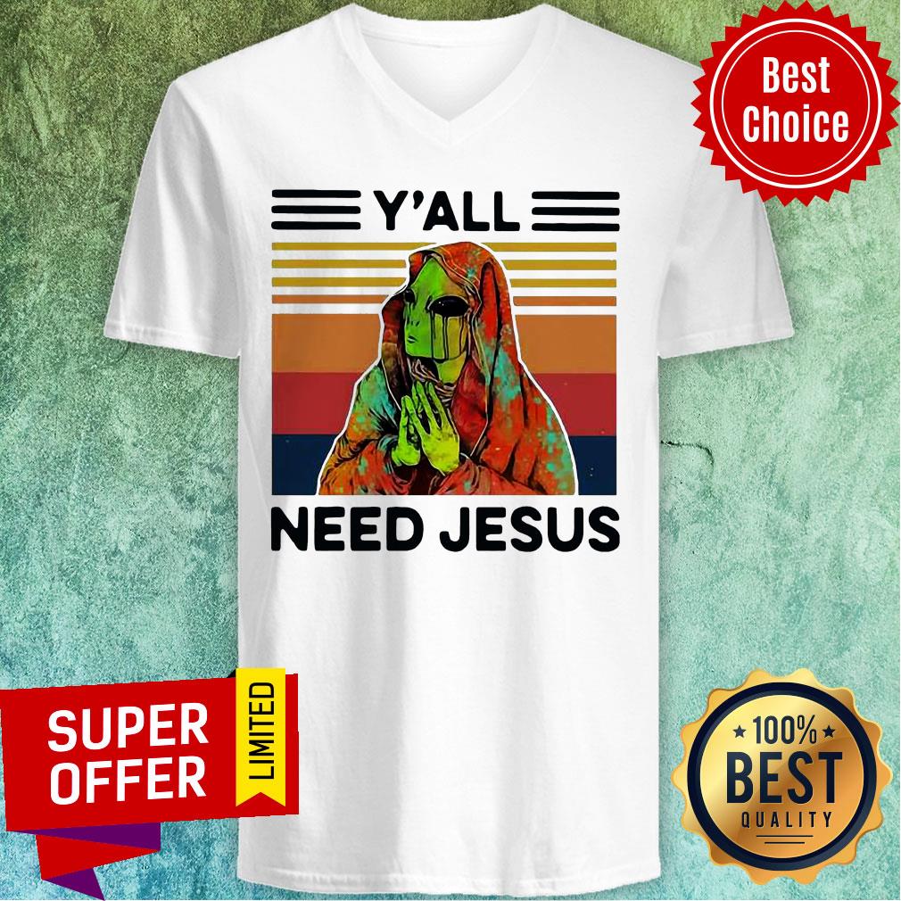 Alien Y’all Need Jesus Vintage Shirt