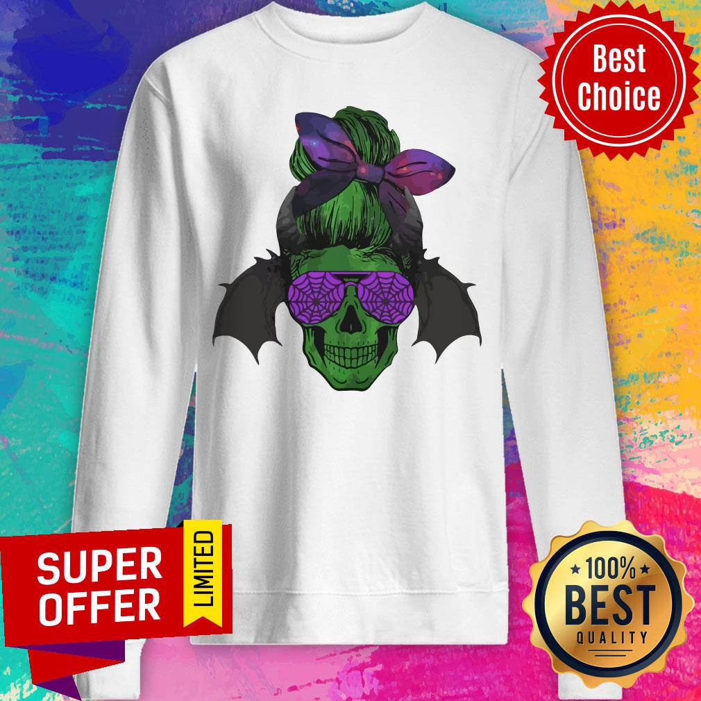 Awesome Batman Skull Bow Shirt