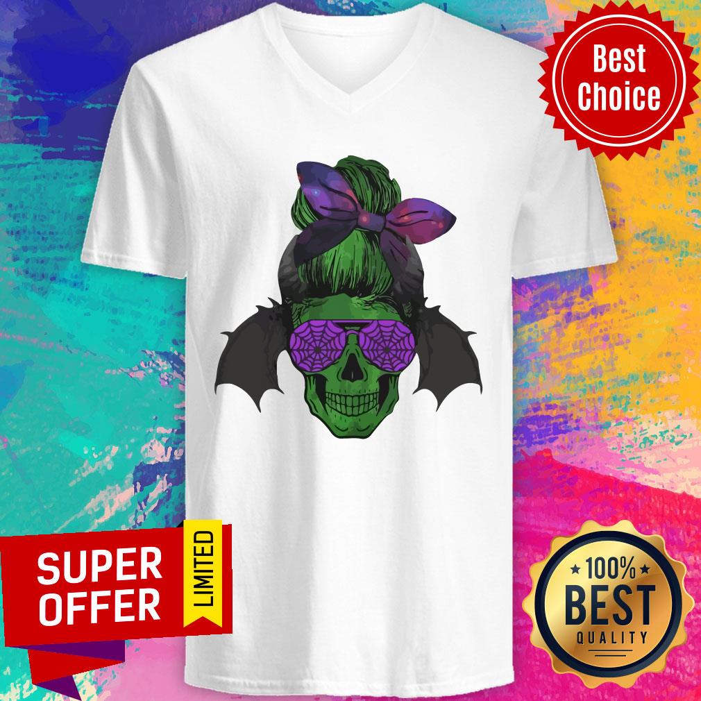 Awesome Batman Skull Bow Shirt