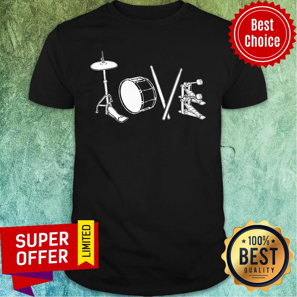 Awesome Love Drums Shirt