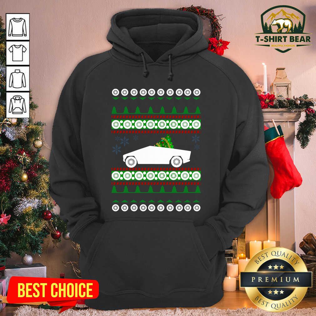 Original CyberTruck Tesla Ugly Christmas Shirt