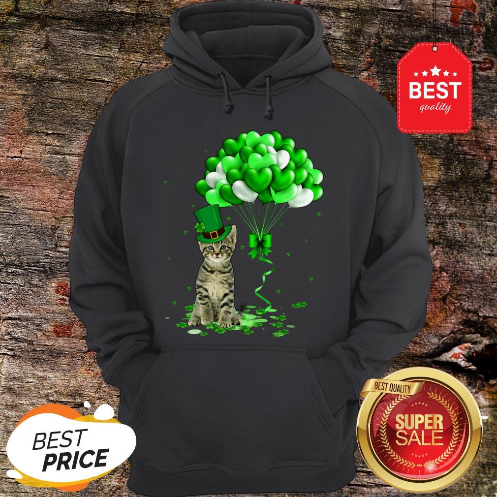 Cat Balloons Heart St. Patrick’s Day 2020 Shirt