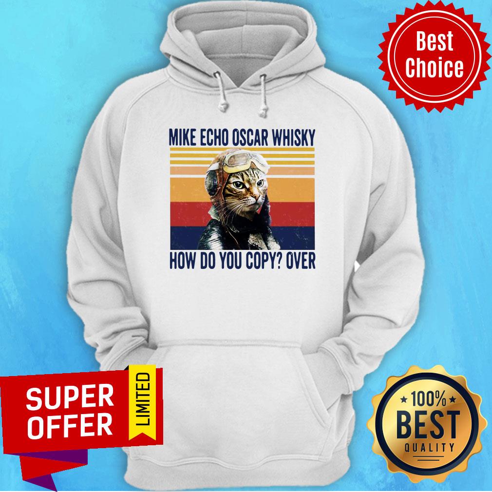 Cat Mike Echo Oscar Whisky How Do You Copy Over Vintage Shirt