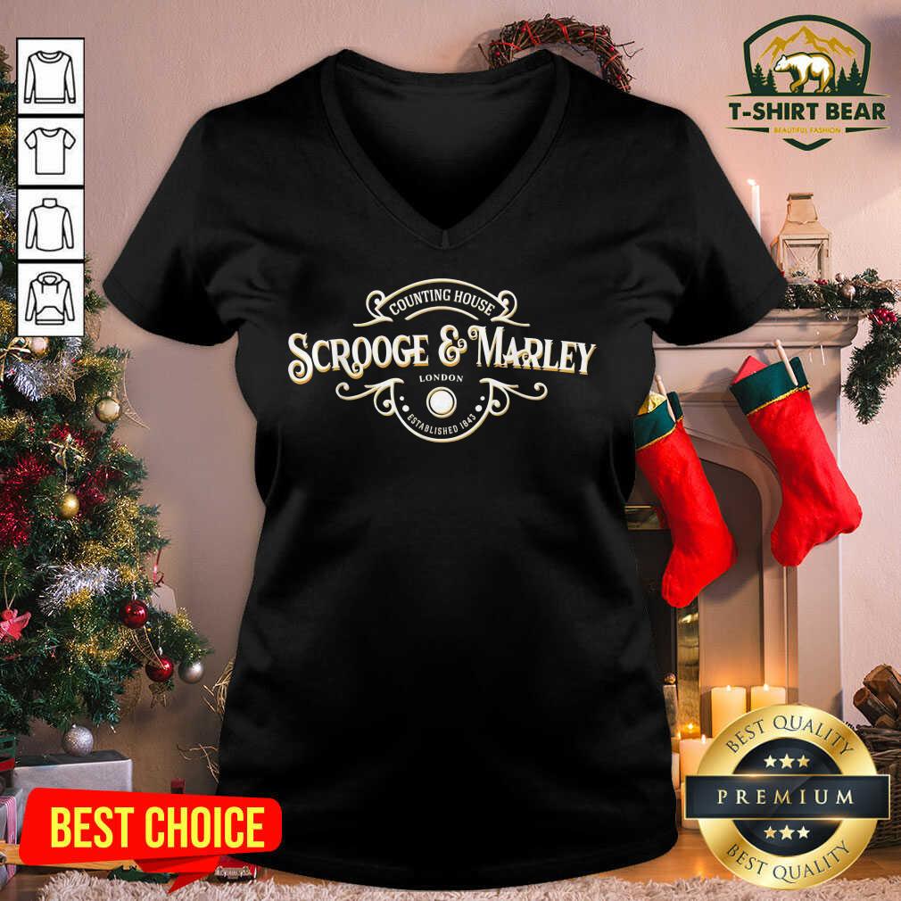 Cool Scrooge And Marley Counting House Christmas Ebenezer Shirt
