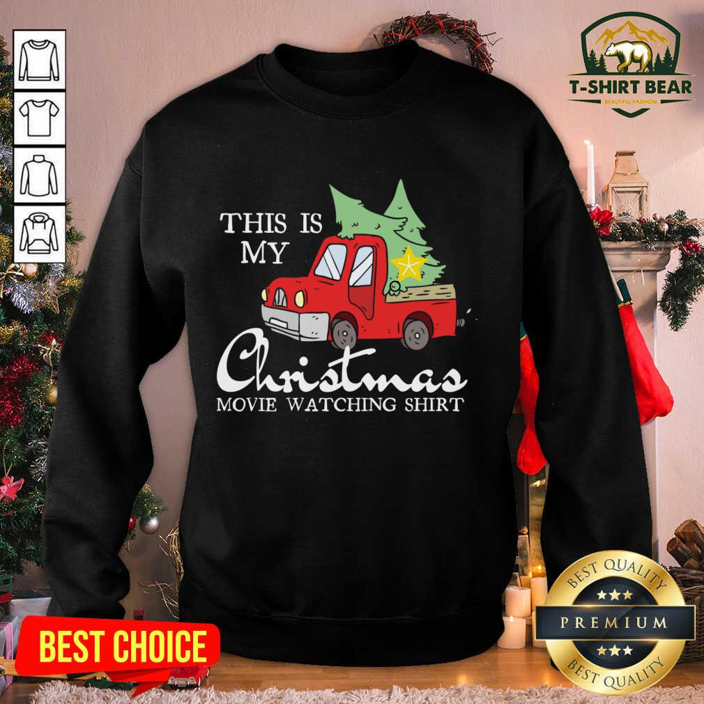 Cool This Is My Christmas Movie Watching With Vintage Truck Shirt