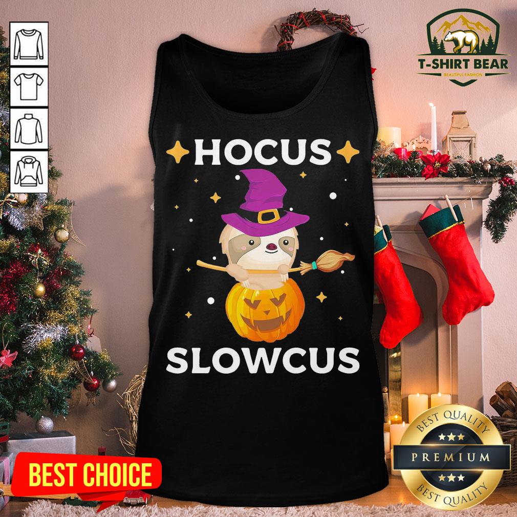 Good Sloth Witch Hocus Slowcus Halloween Shirt