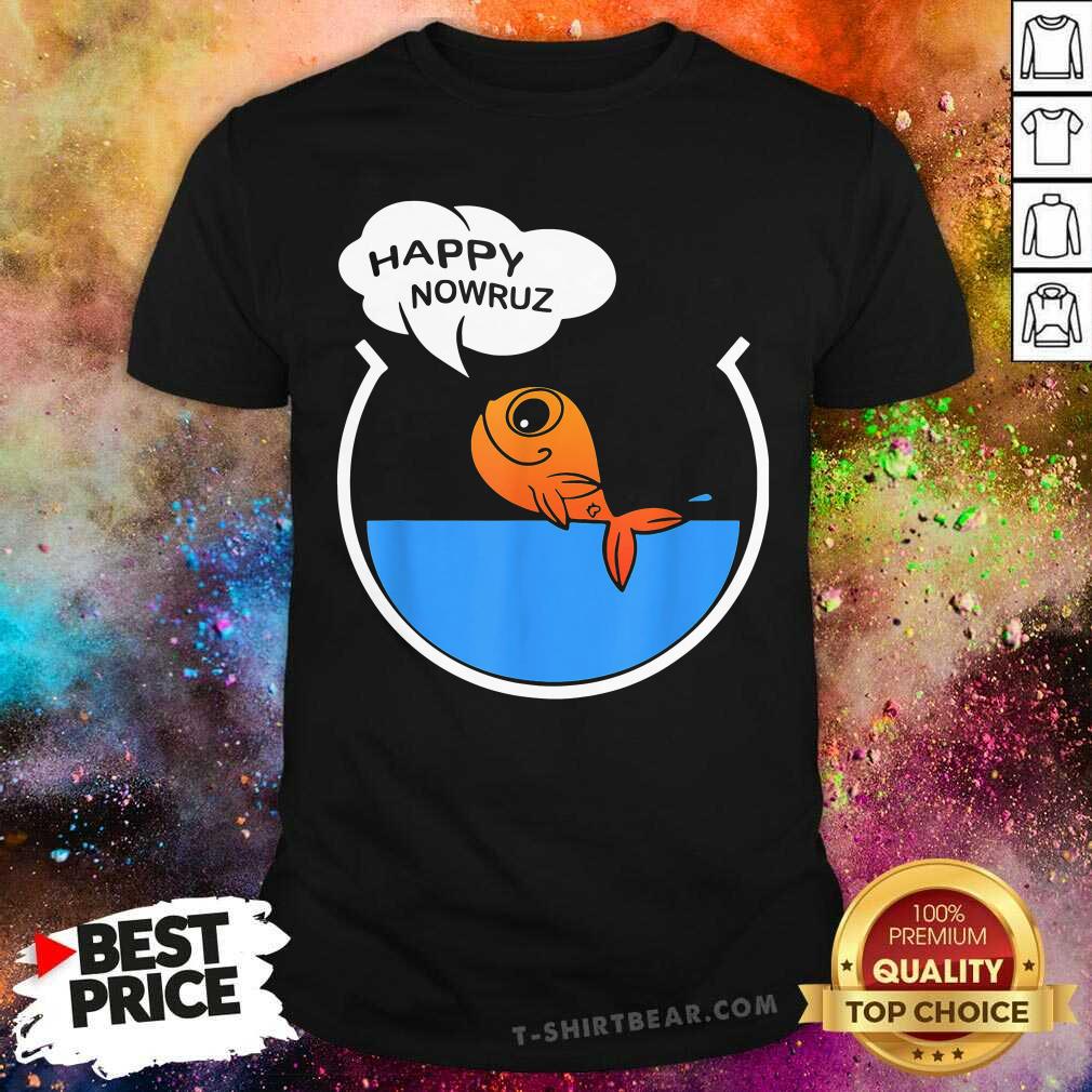 Cute Happy Nowruz 2021 Goldfish Norooz Shirt