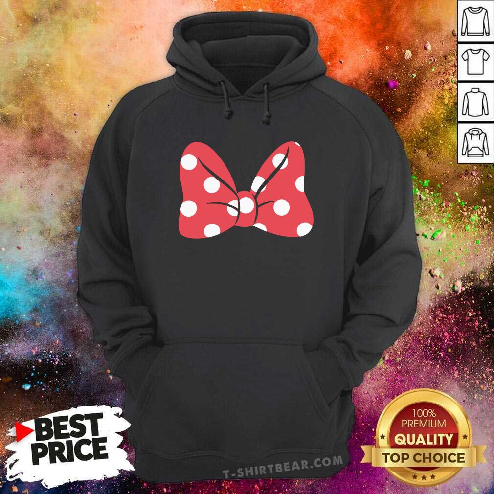Cute Minie Mouse Bow Tie Shirt
